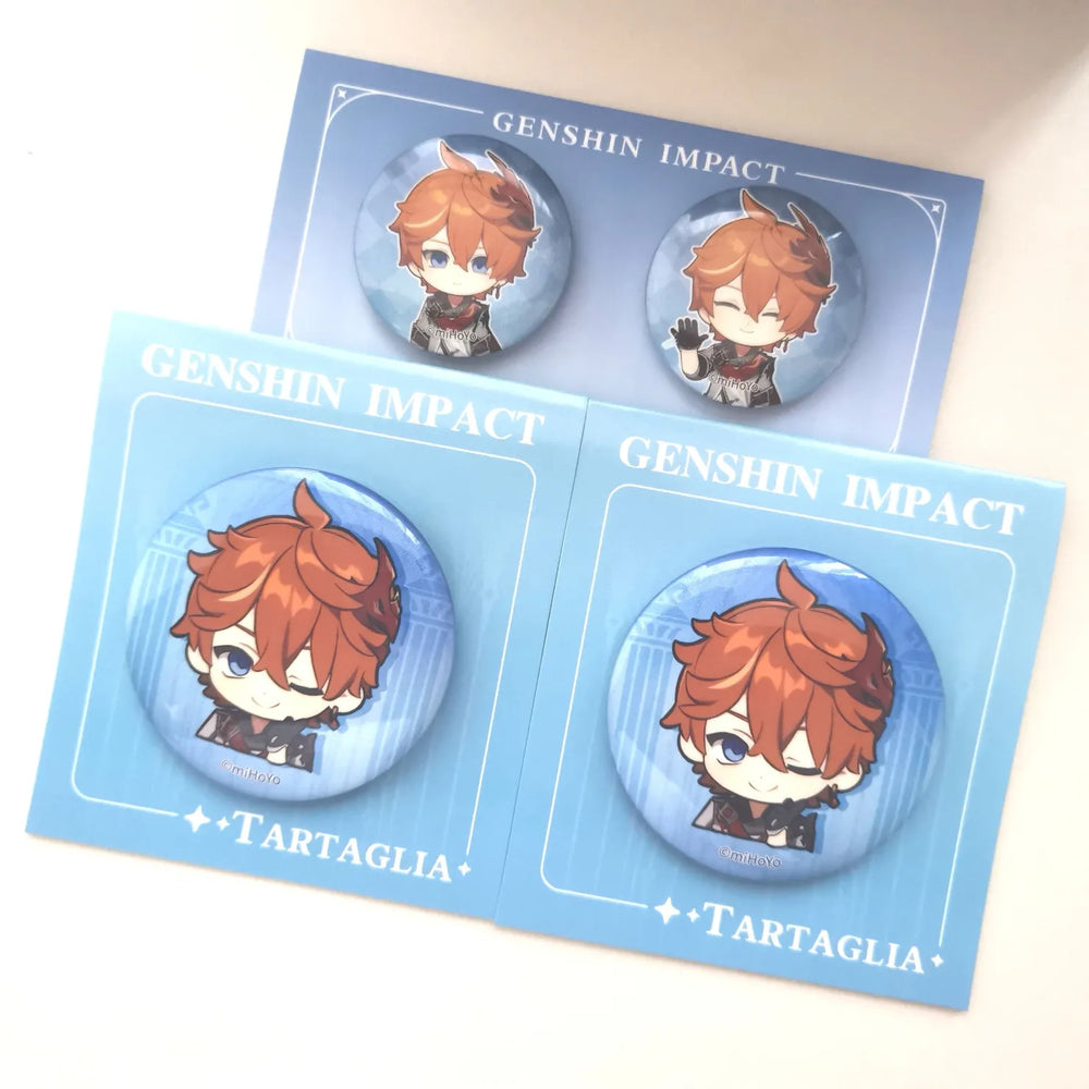 Genshin Impact Fatui Q Version Ansteckpins Kollektion