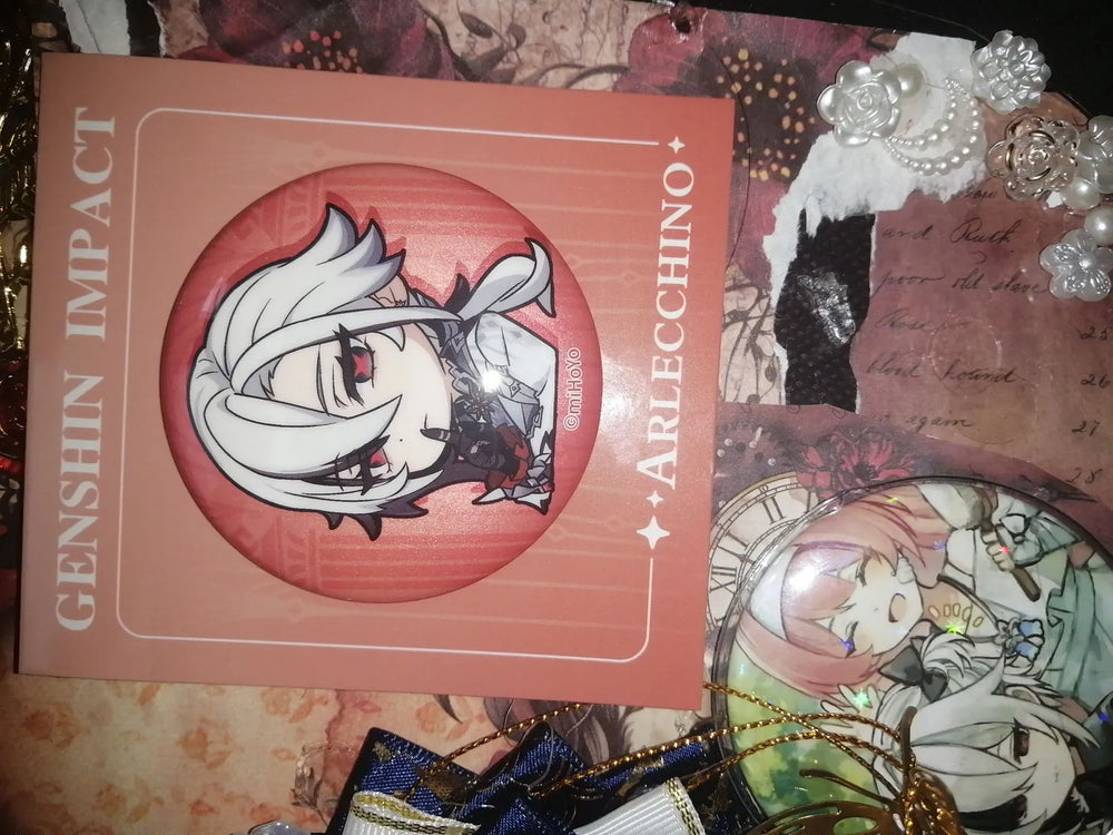 Genshin Impact Fatui Q Version Ansteckpins Kollektion