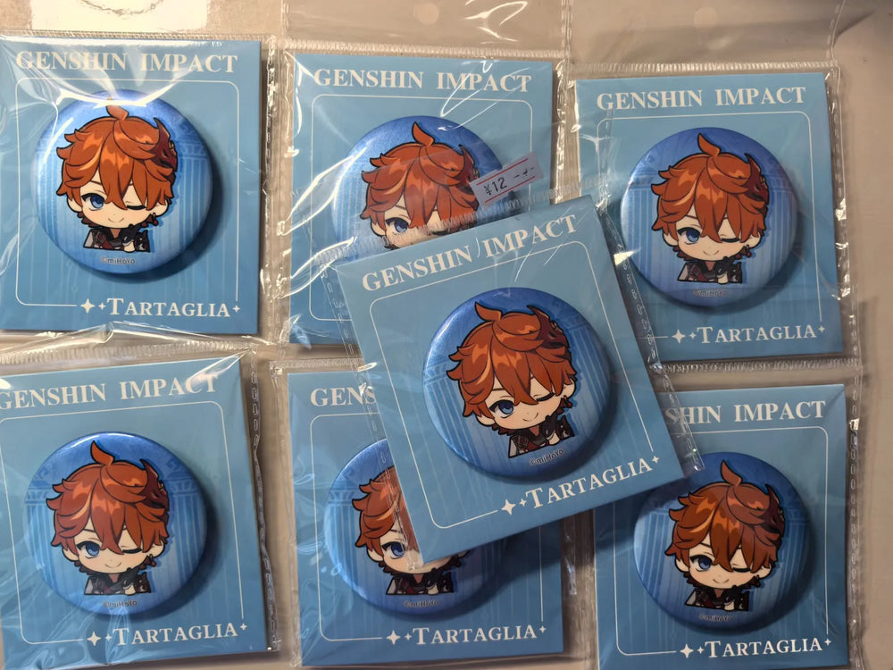 Genshin Impact Fatui Q Version Ansteckpins Kollektion