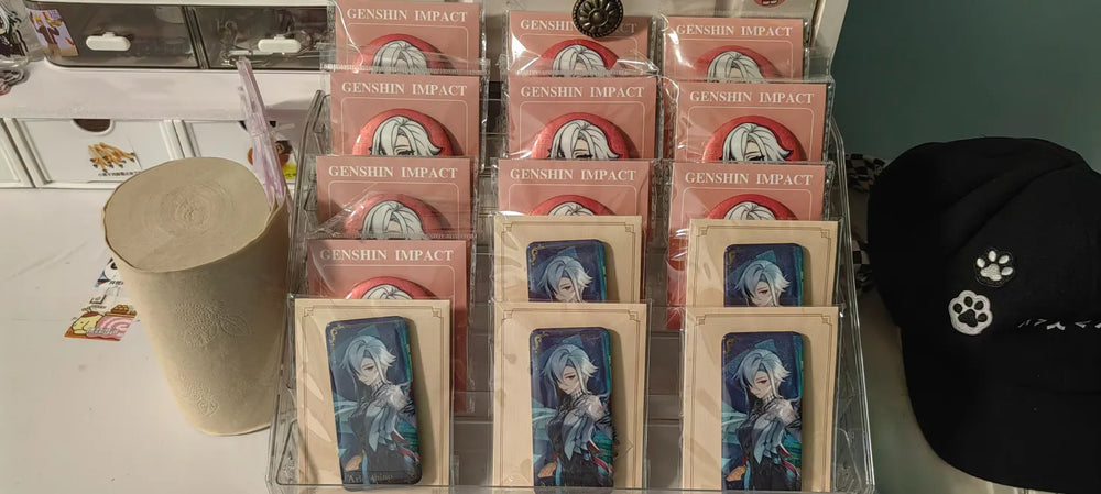 Genshin Impact Fatui Q Version Ansteckpins Kollektion