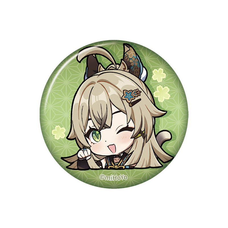 Genshin Impact Q Version Expression Badge Series – Inazuma City