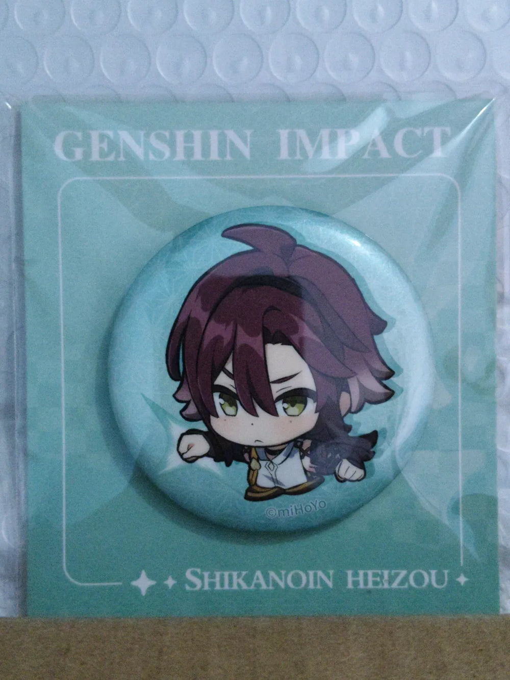 Genshin Impact Serie de Insignias Q Version Expresión Inazuma