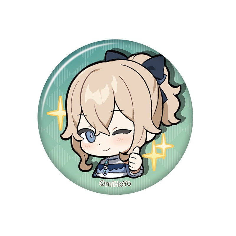 Genshin Impact Q Version Expression Badge Series Mondstadt Jean Gunnhildr chibi badge pearl gloss finish