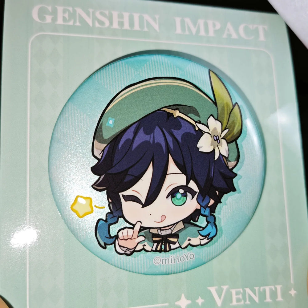 Genshin Impact Q Version Expression Badge Series – Mondstadt