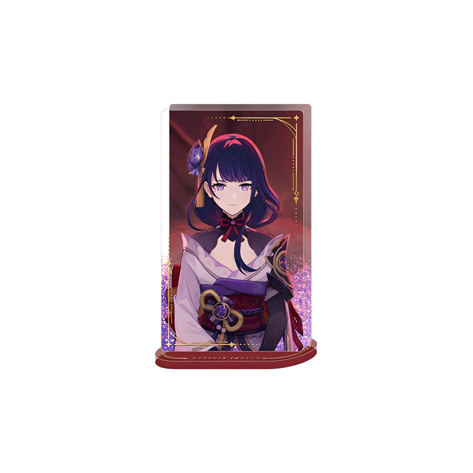 Genshin Impact acrylic PV series standee Raiden Shogun character display