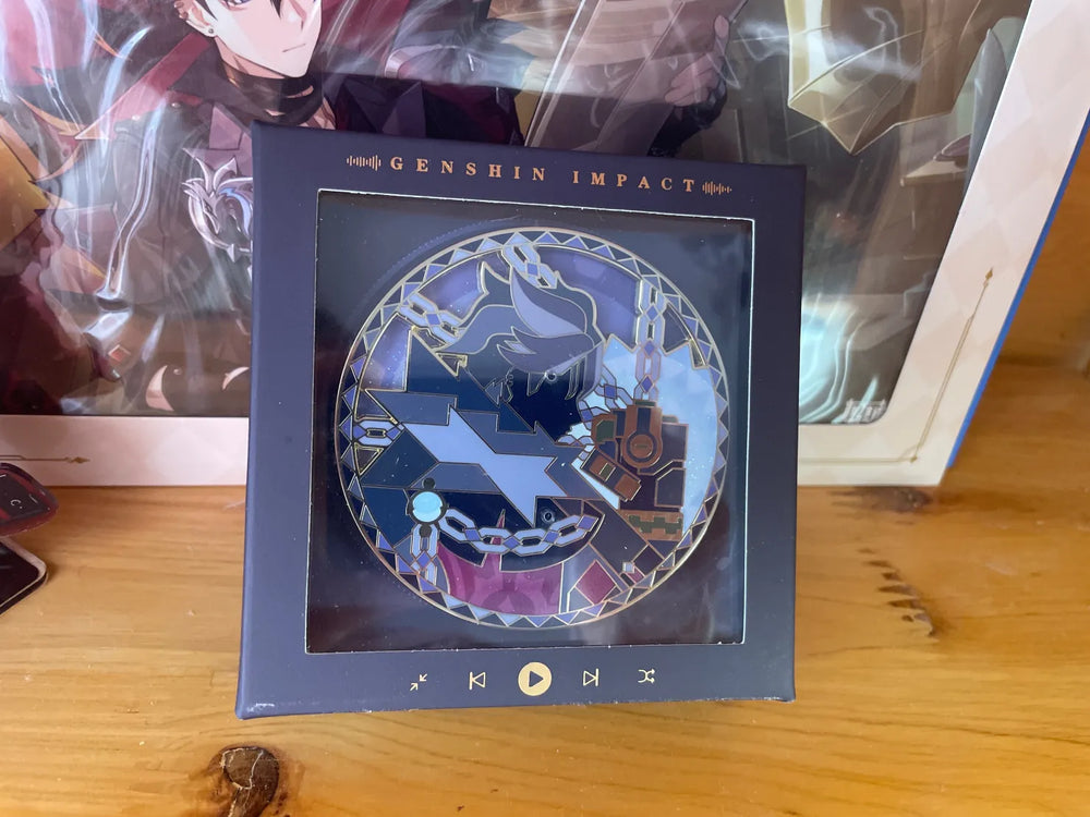 Genshin Impact Rainbow Invitation Série Badge Métallique