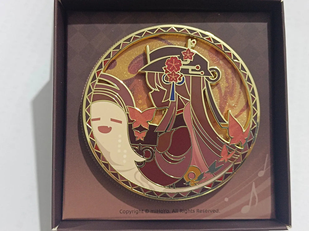 Genshin Impact Rainbow Invitation Série Badge Métallique