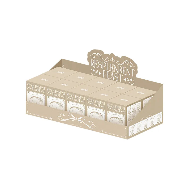 Genshin Impact Resplendent Feast full set plush keychain blind box display box packaging