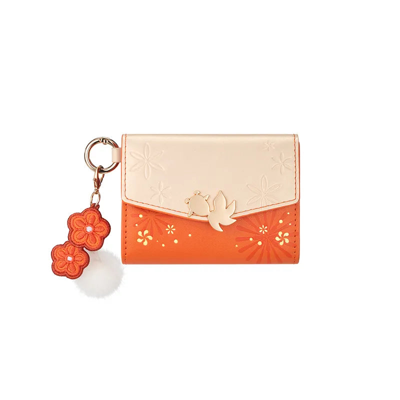 Genshin Impact Yoimiya Resplendent Feast crossbody card holder pouch accessory merch