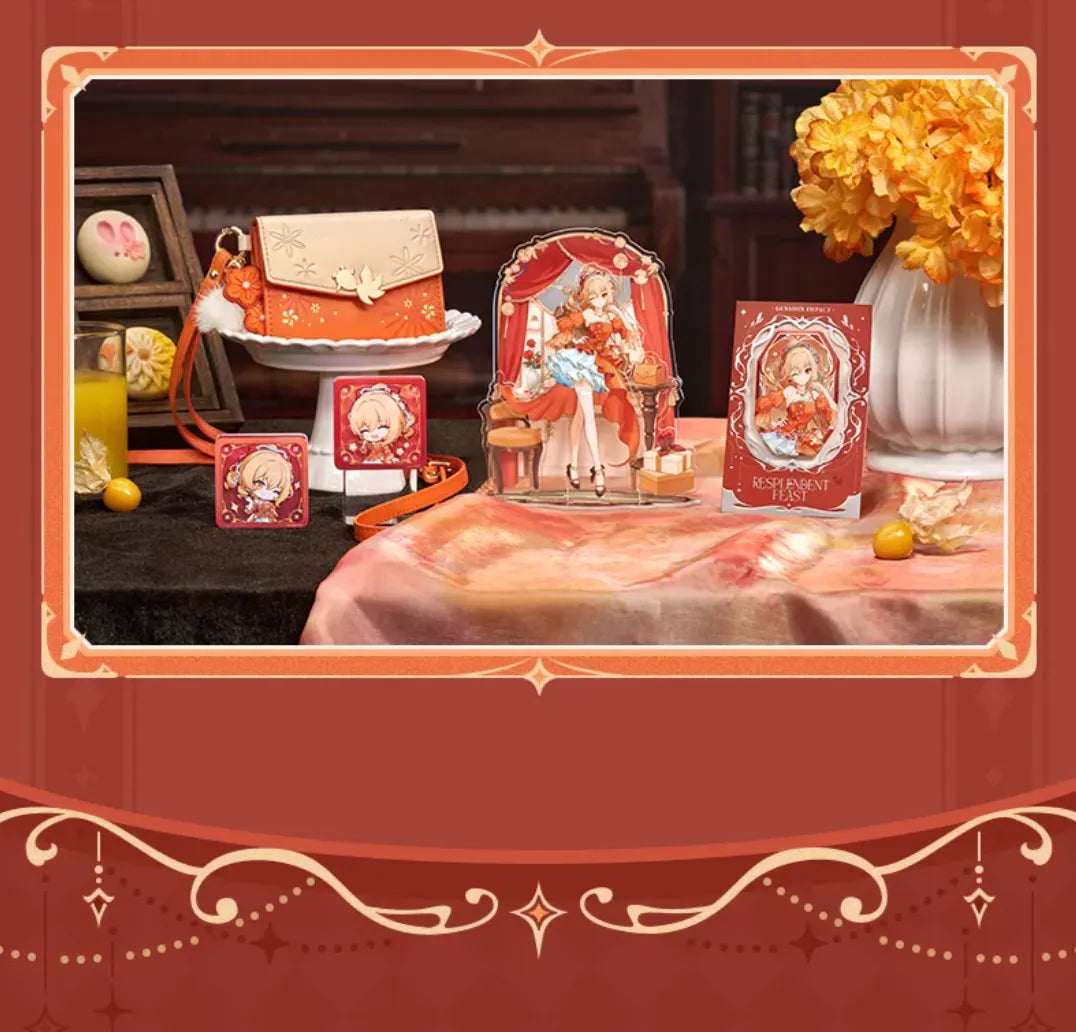 Genshin Impact Yoimiya Resplendent Feast lifestyle themed collectible display