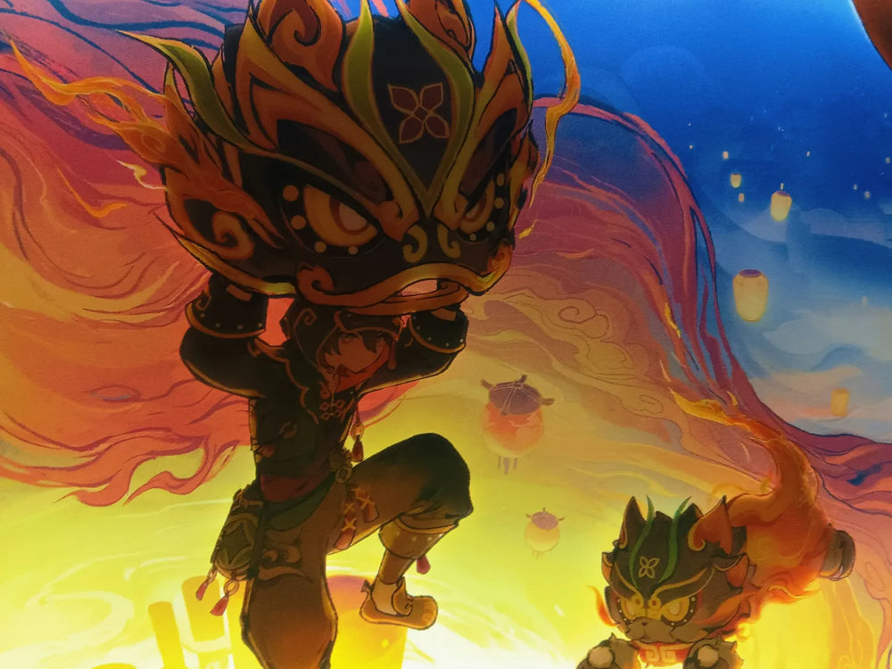 Genshin Impact Rousing Lion Dance Series Merch Collection