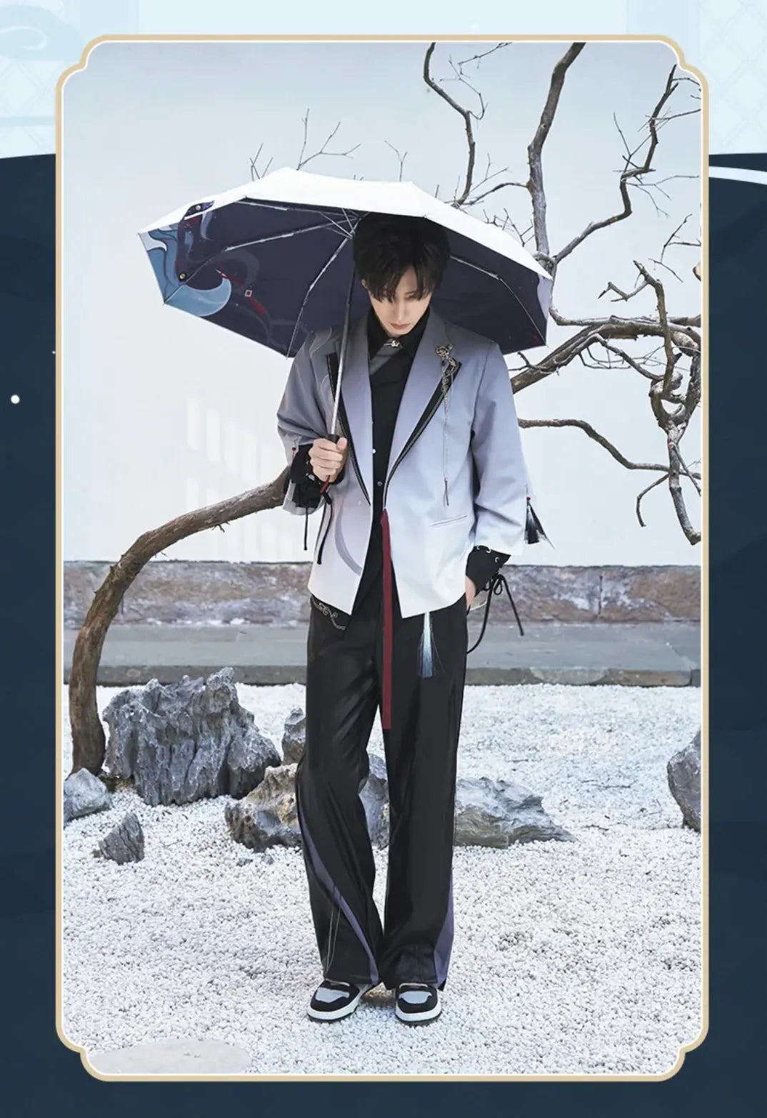 Genshin Impact Shenhe themed leisure outerwear recommended size guide