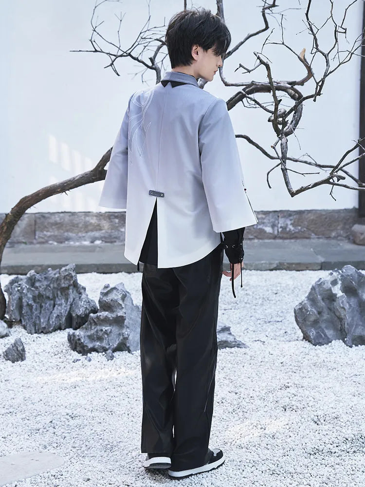 Genshin Impact Shenhe themed impression series loose fit leisure long pants for cosplay and daily wear