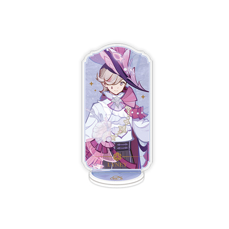 Genshin Impact Silken Dreams Series Lyney acrylic standee themed desk display