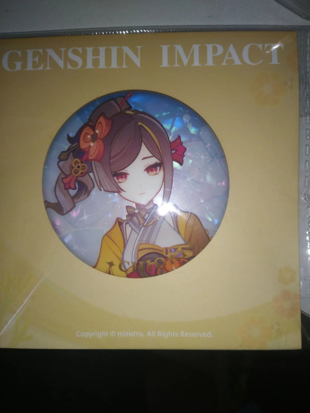 Genshin Impact Silken Dreams Series Insignias y Acrylic Stands