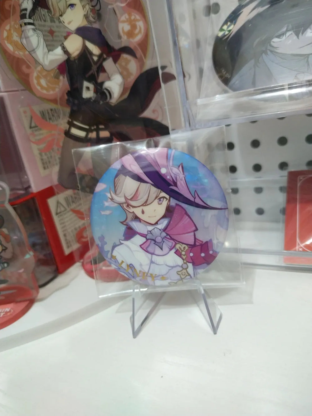 Genshin Impact Silken Dreams Series Insignias y Acrylic Stands