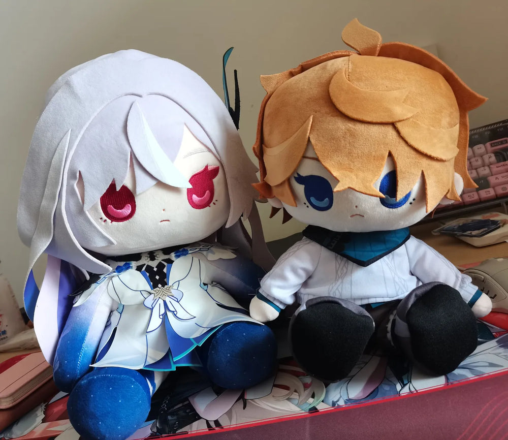 Genshin Impact Theme Series Sitting Plush Dolls – Skirk & Young Ajax