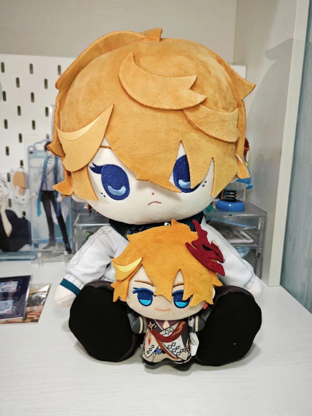 Genshin Impact Theme Series Sitting Plush Dolls – Skirk & Young Ajax