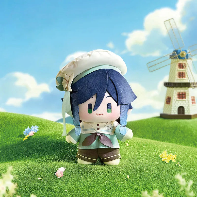Genshin Impact Spring Blossom Tales Venti dress-up plush doll