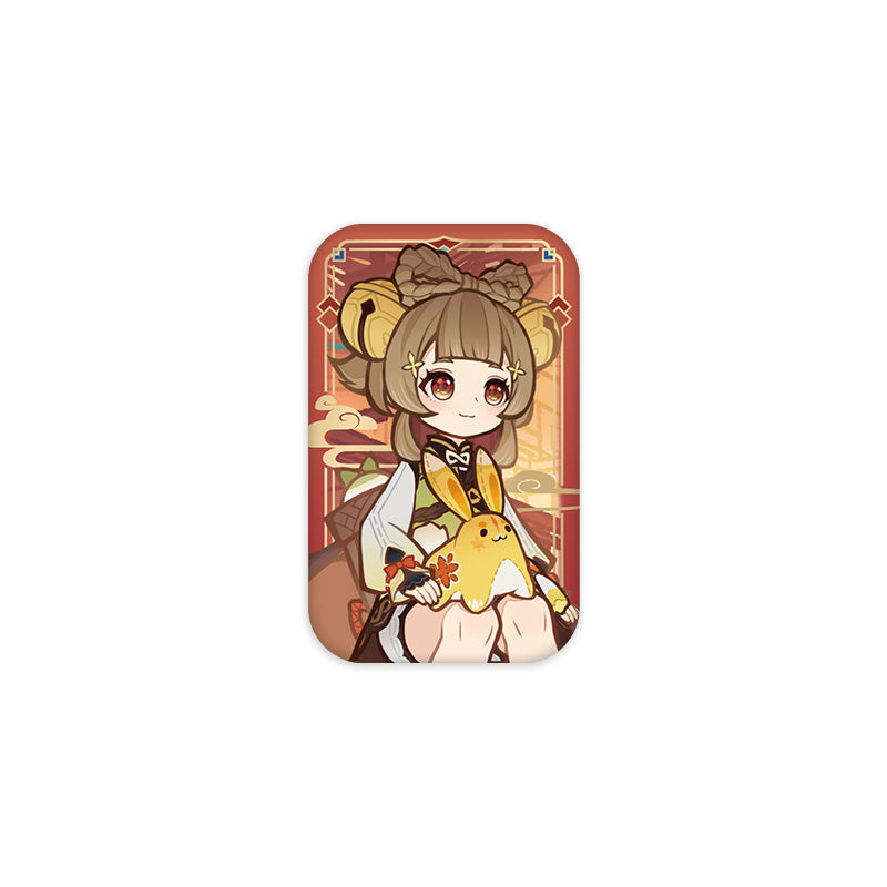Genshin Impact Spring Breeze Series Badge Yaoyao