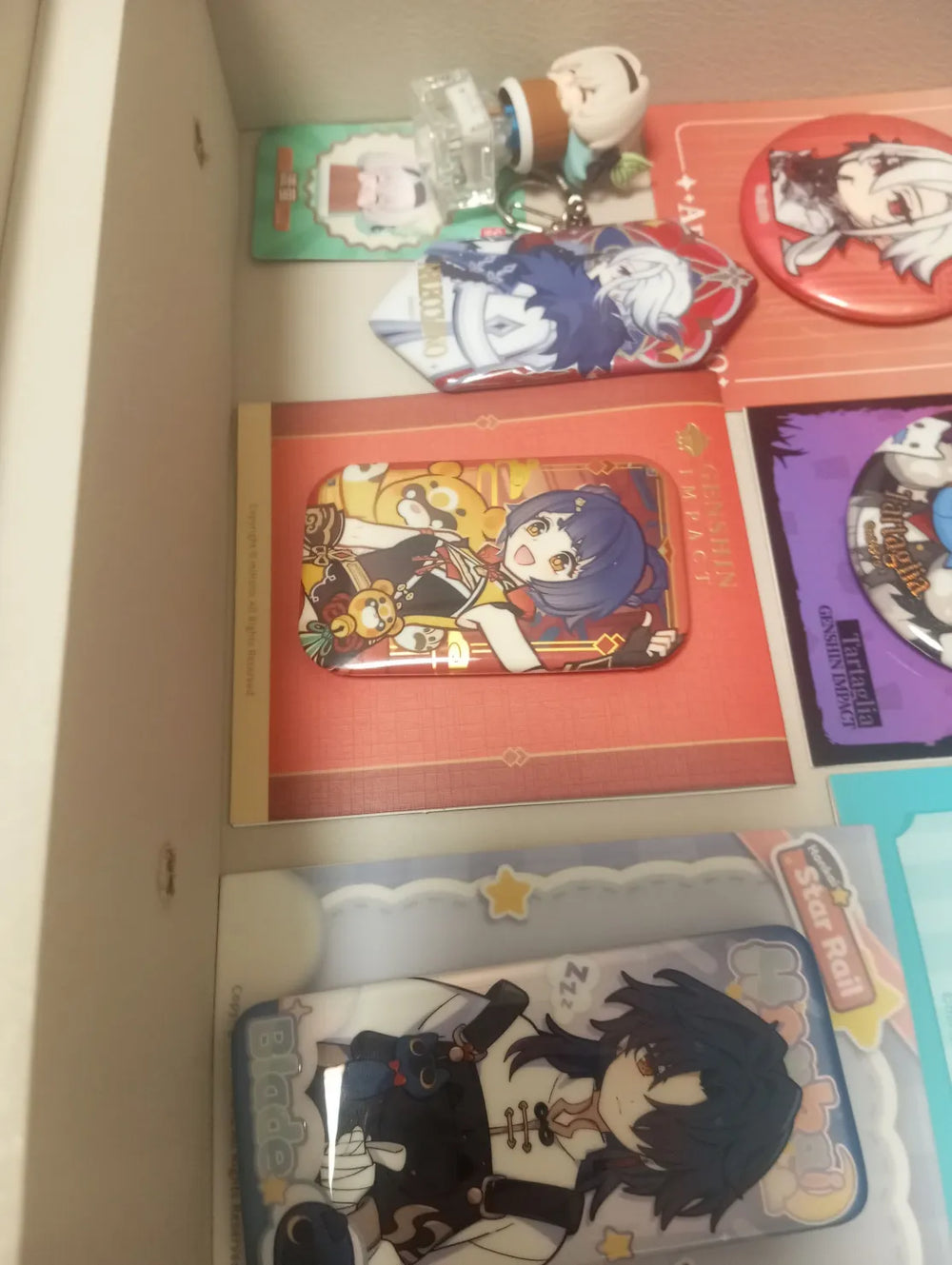 Genshin Impact Spring Breeze Series Badge & Collection Card