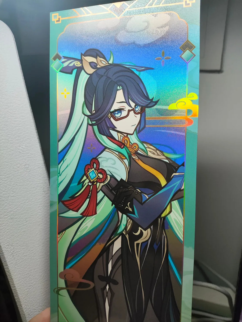 Genshin Impact Spring Breeze Series Badge & Collection Card