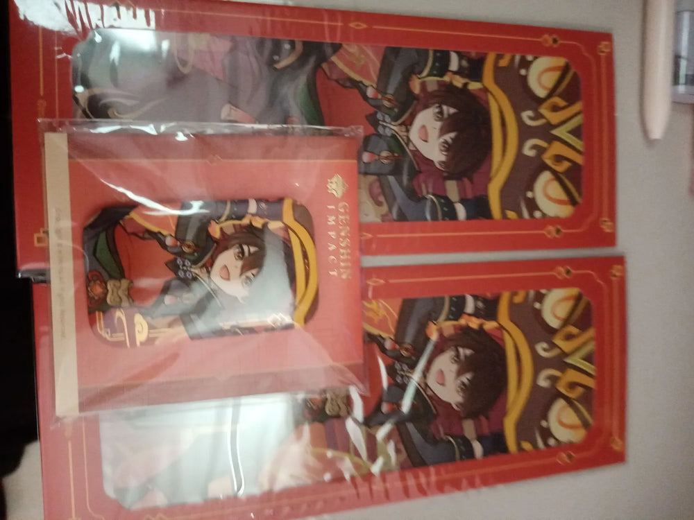 Genshin Impact Spring Breeze Series Badge & Collection Card