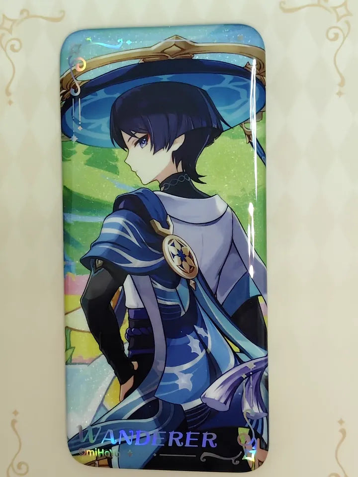 Genshin Impact Themed Square Badge Series – Furina