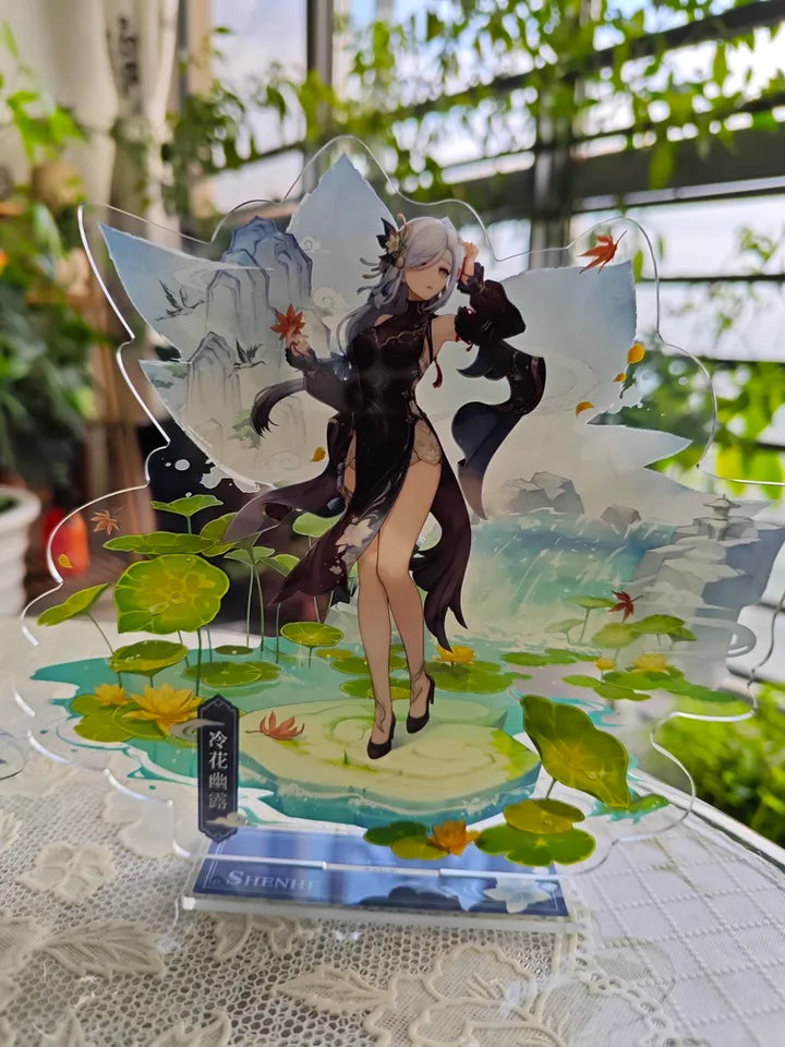 Genshin Impact Teyvat Series Standees – Diluc Keqing Yelan