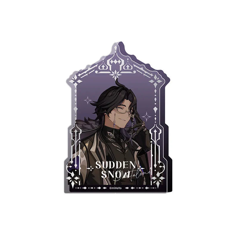 Genshin Impact Sudden Snow Series Pantalone thick acrylic stand