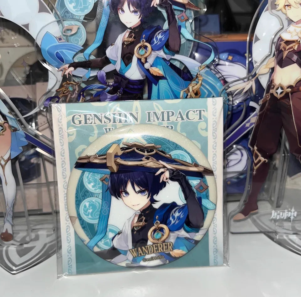 Genshin Impact Sumeru Series Character Badge Pins