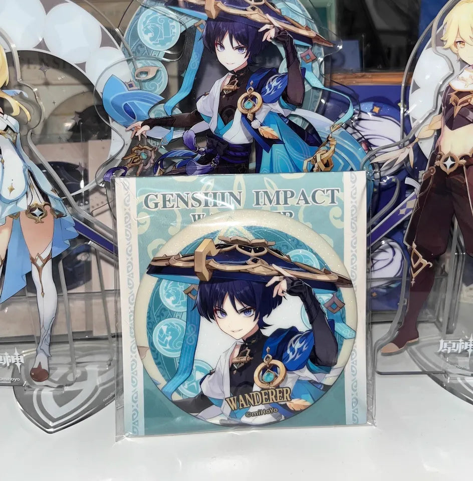Genshin Impact Sumeru Series Character Badge Pins