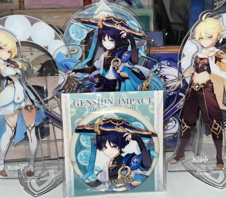 Genshin Impact Sumeru Series Character Badge Pins