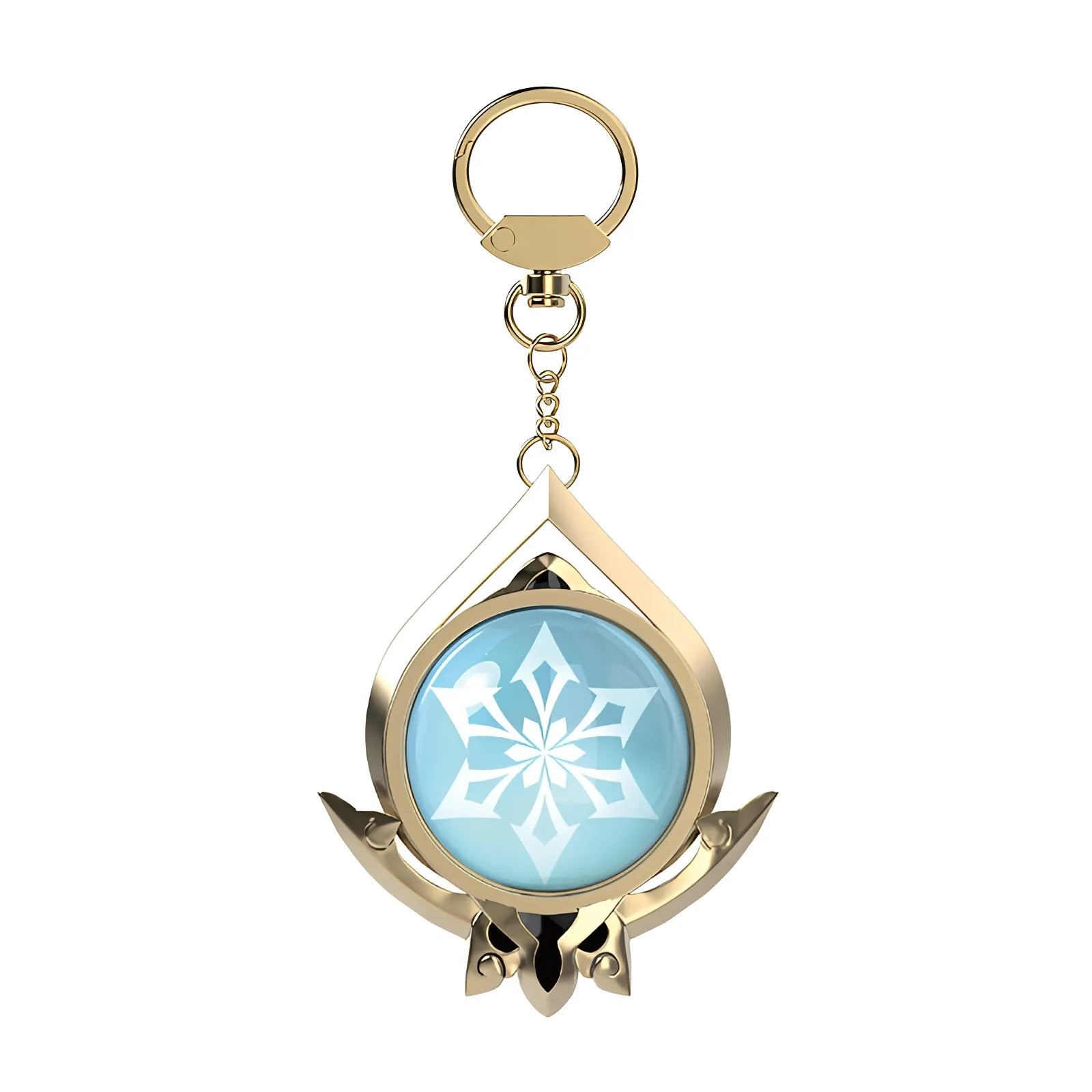 Genshin Impact Sumeru Cryo vision keychain ice element accessory