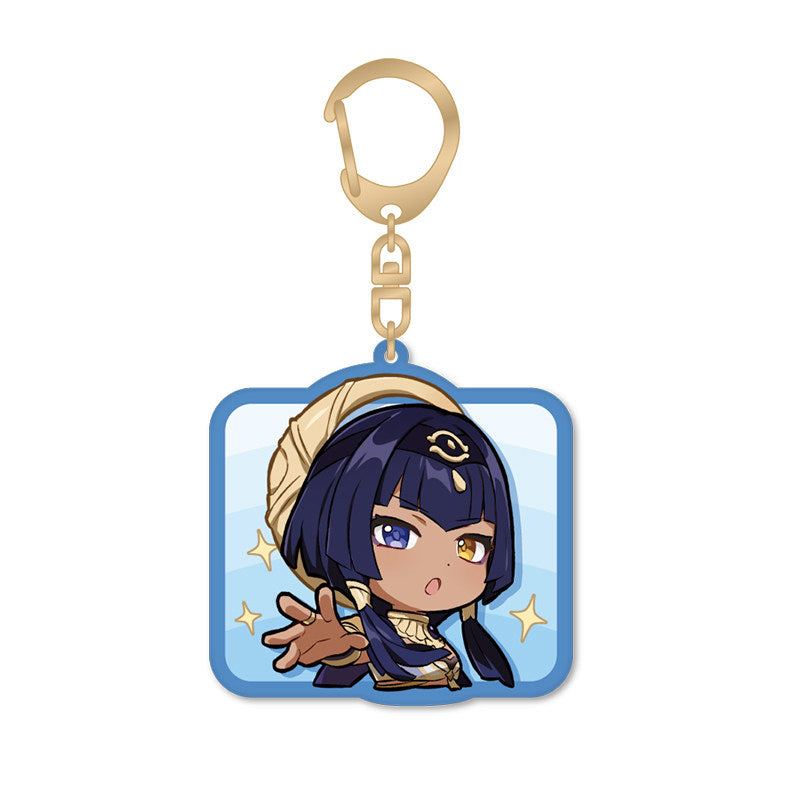 Genshin Impact Sumeru Q style acrylic keychain Candace