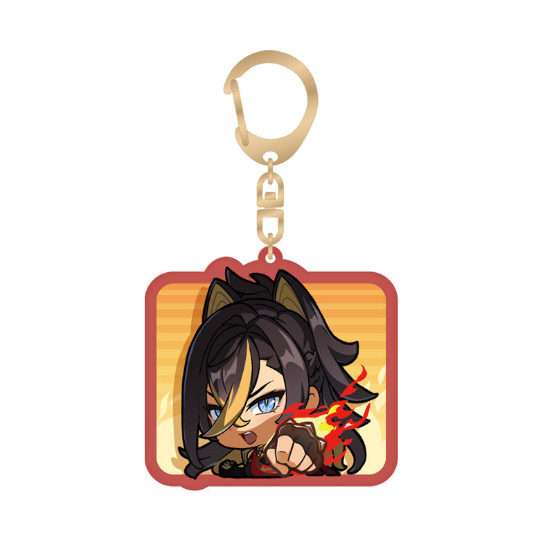 Genshin Impact Sumeru Q style acrylic keychain Dehya