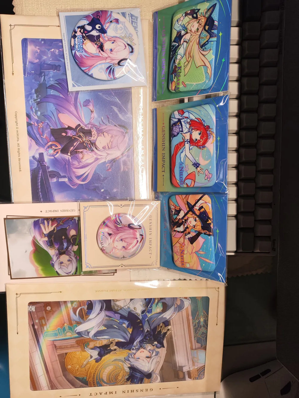 Genshin Summer! Dragon? Fairyland! Badge & Standee Series
