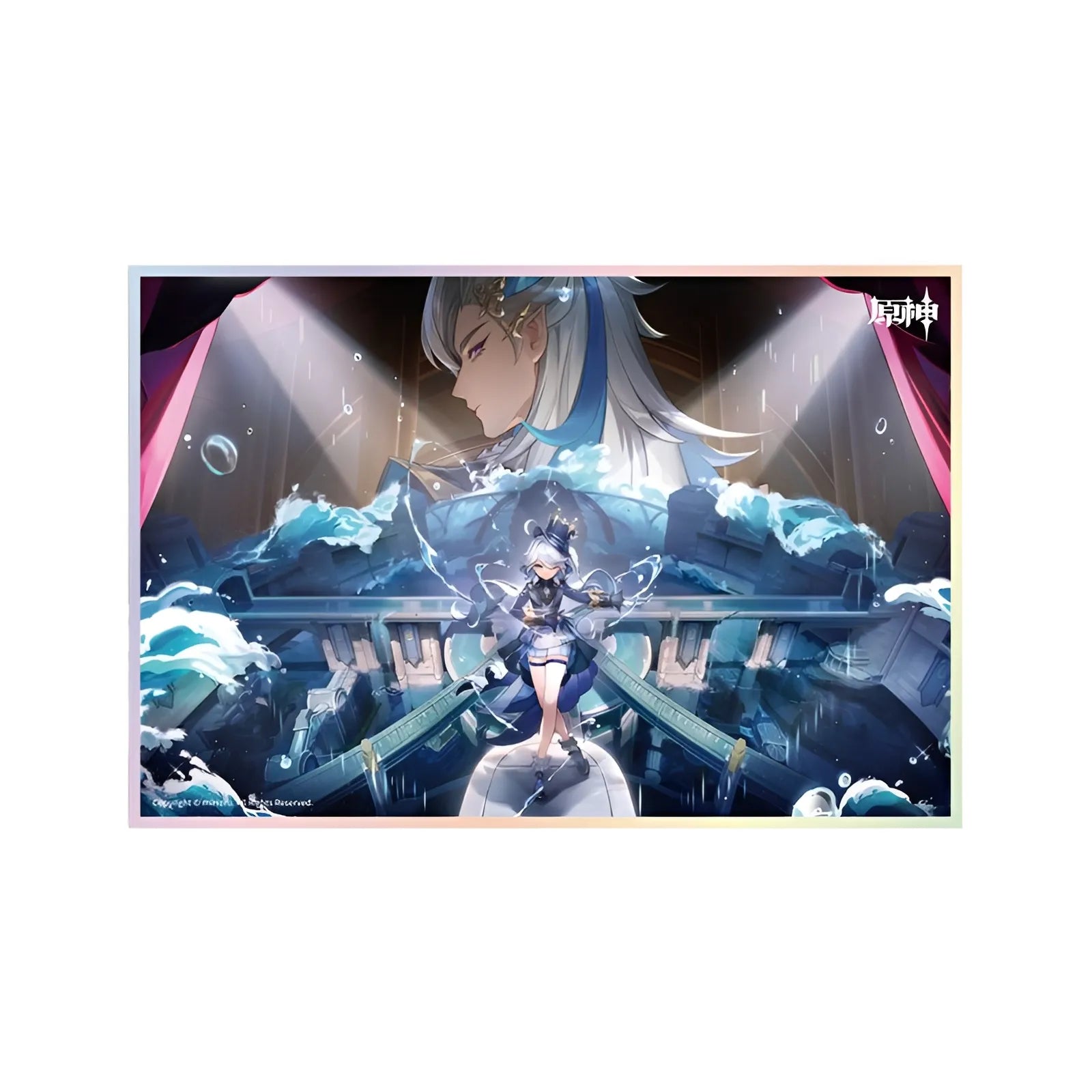 Genshin Impact Summer Sun Vacation illustration art card version A