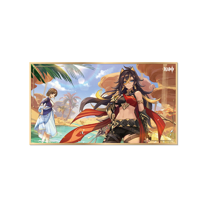 Genshin Impact Tales Series art card Dehya
