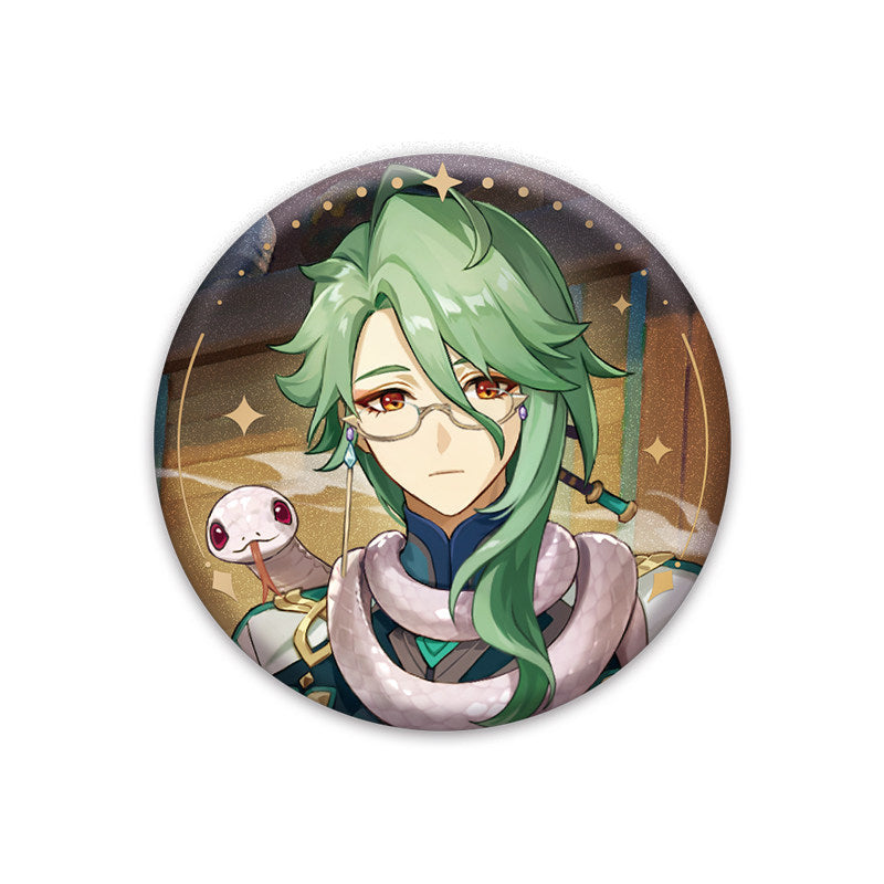 Genshin Impact Tales Series character badge Baizhu
