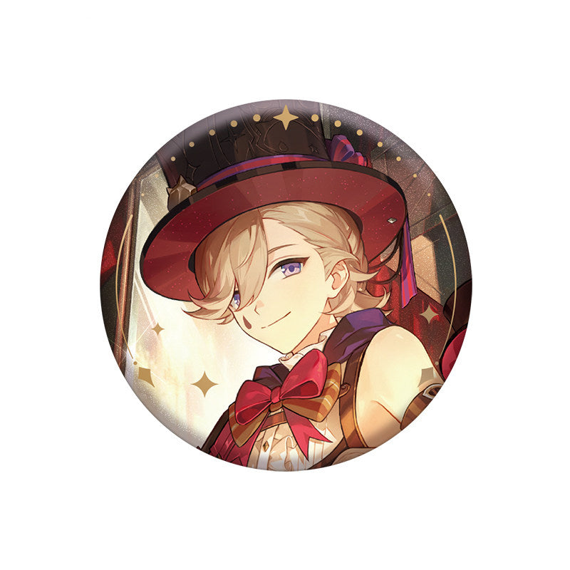 Genshin Impact Tales Series character badge Lyney