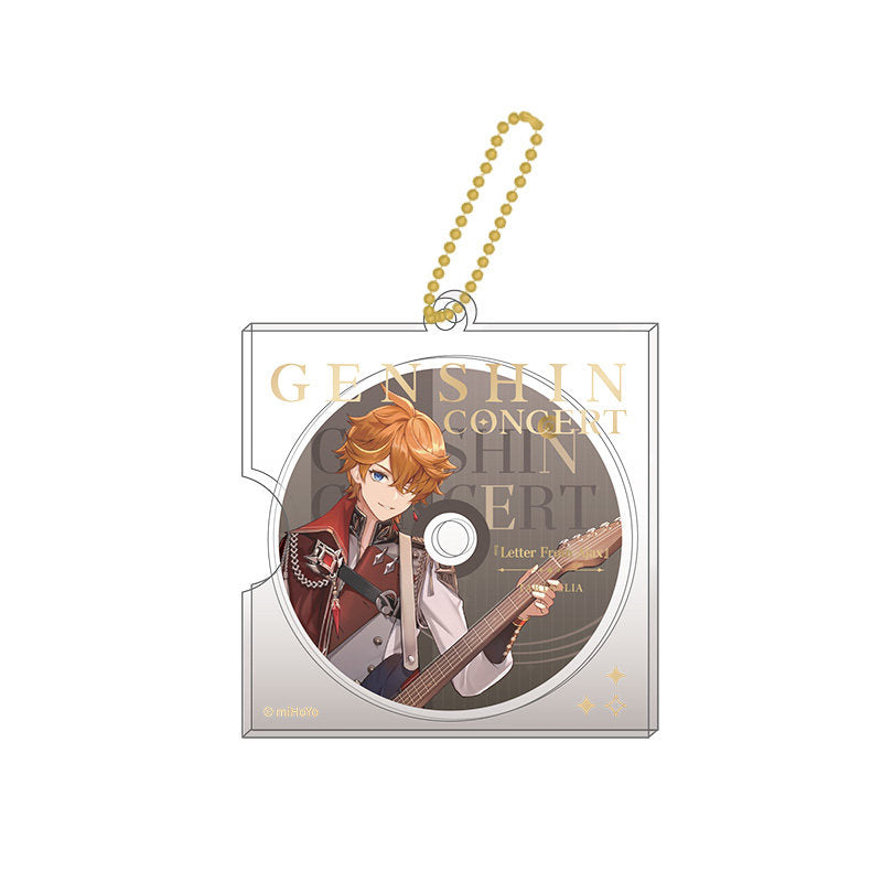Genshin Impact Tartaglia character badge dusty glory concert series metal pin