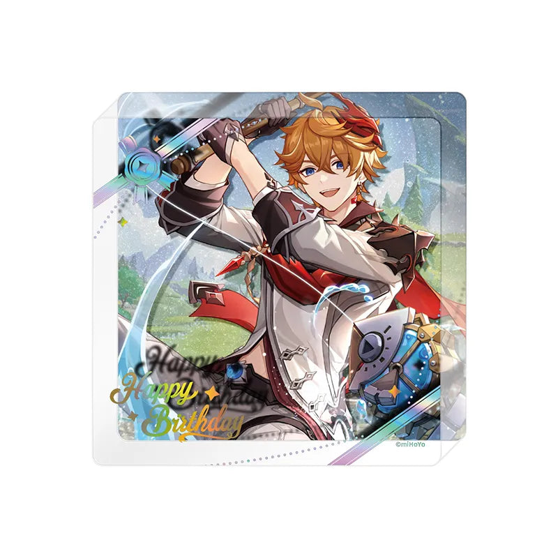 Genshin Impact Tartaglia Day of Destiny Series Character Acrylic Coaster