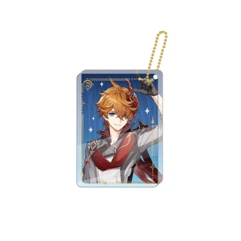 Genshin Impact Tartaglia thick acrylic keychain