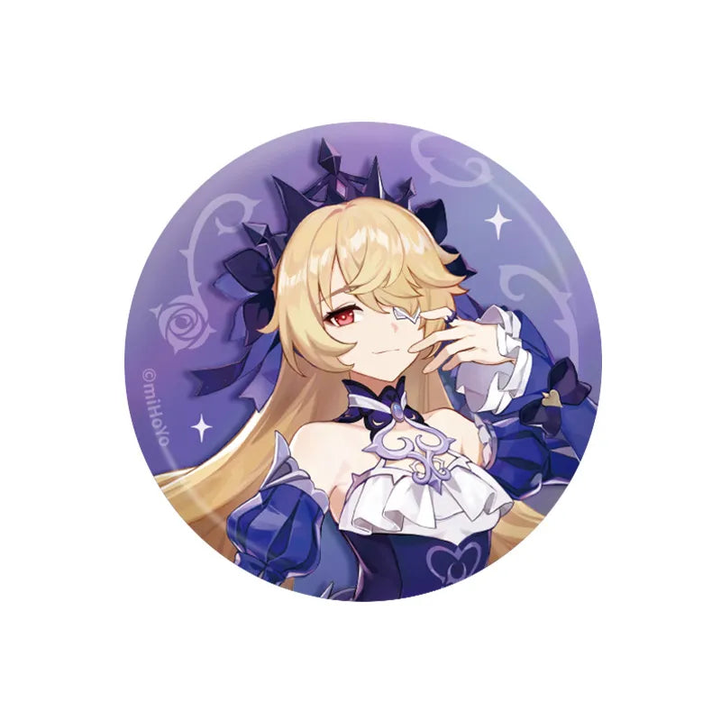 Genshin Impact Teyvat Series Fischl collectible badge