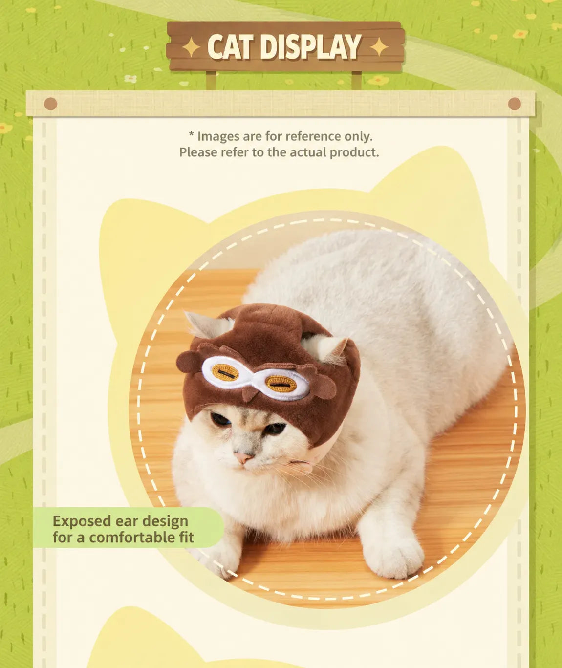 Genshin Impact Teyvat Zoo plush headwear ear design structure soft material