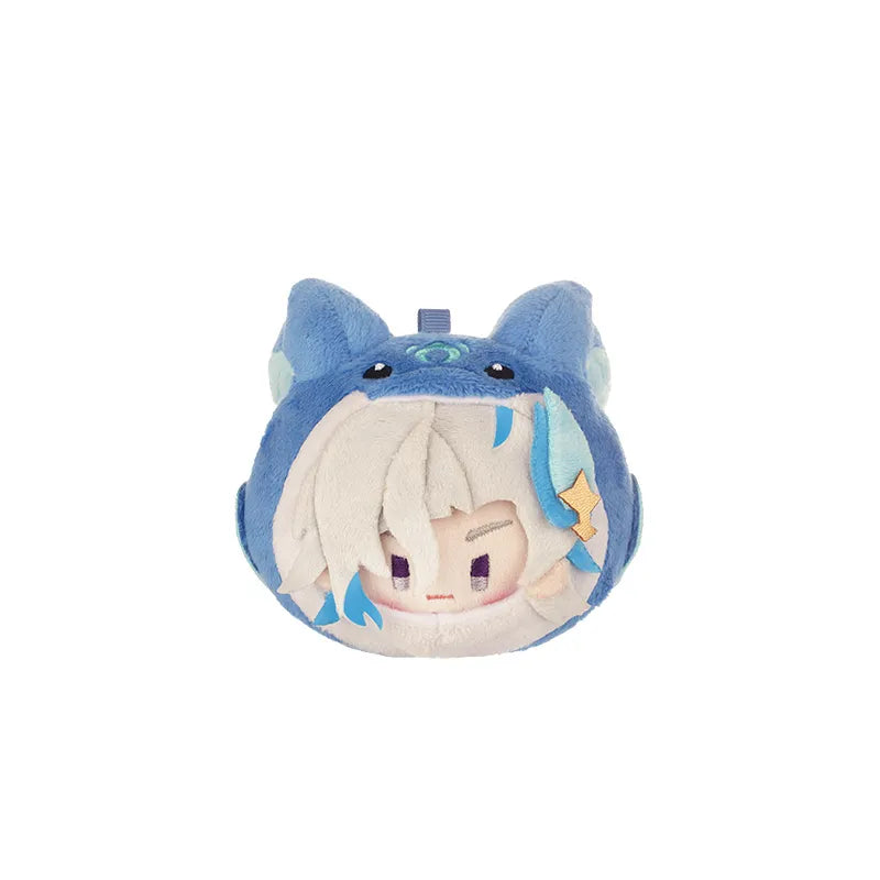 Genshin Impact Teyvat Zoo Series Neuvillette Plush Keychain Animal-Themed Collectible