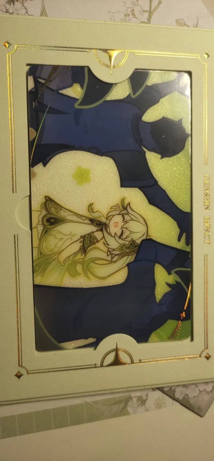 Genshin Impact The Long Way Home Series Badges & Collectible Card Sets