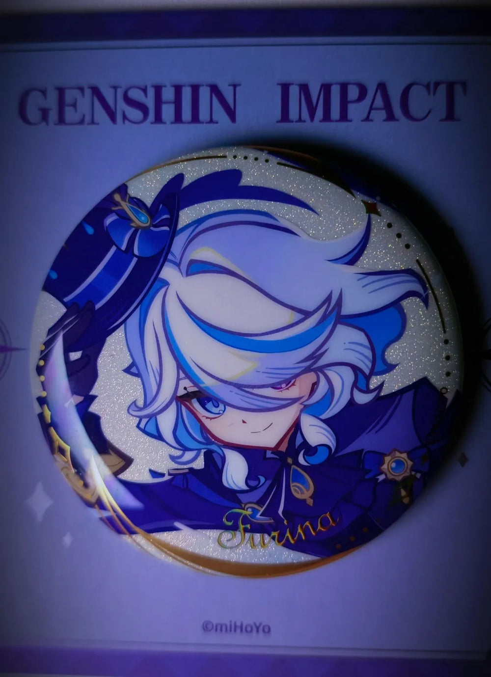 Genshin Impact The Long Way Home Series Badges & Collectible Card Sets