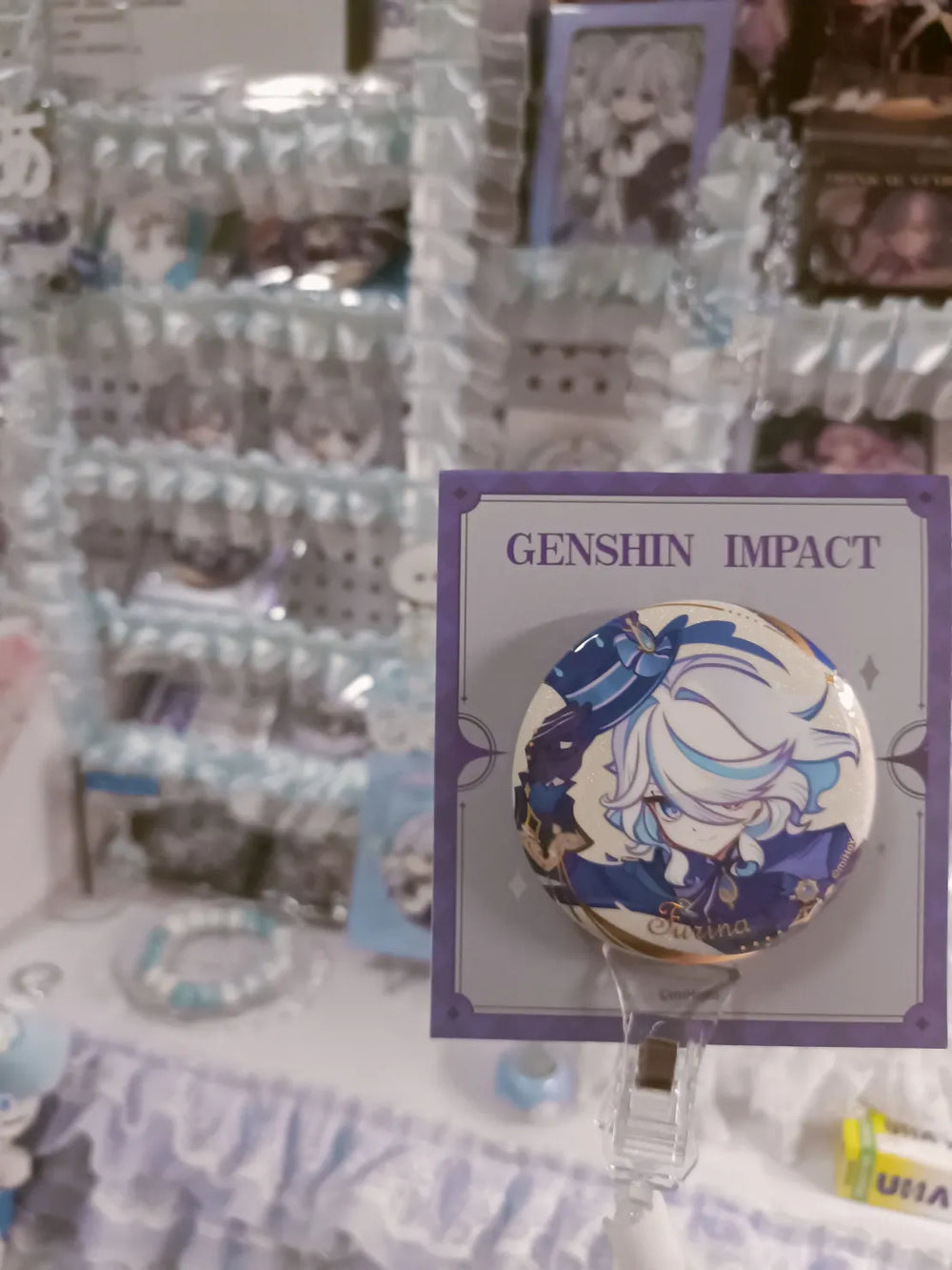 Genshin Impact The Long Way Home Series Badges & Collectible Card Sets